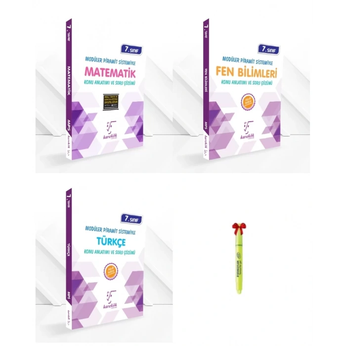 7.Sınıf Matematik Fen Türkçe Konu Anlatımı ve Soru Çözümü