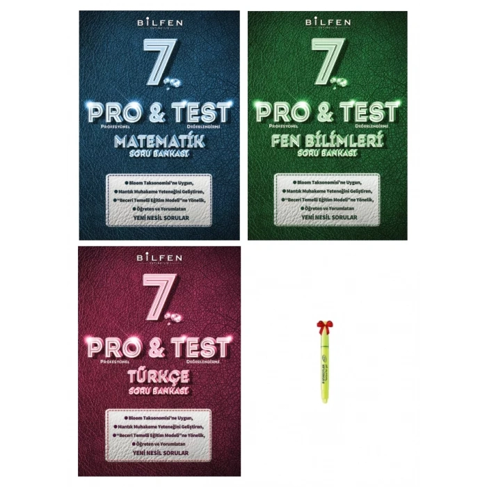 7.Sınıf Tam Protest Matematik Fen Bilimleri Türkçe Soru Bankası