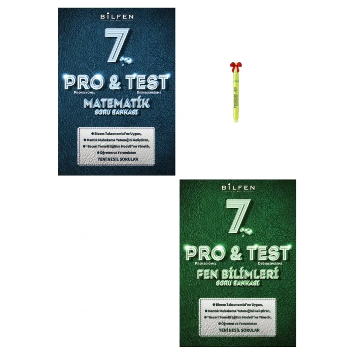 7.Sınıf Tam Protest Matematik ve Fen Bilimleri Soru Bankası