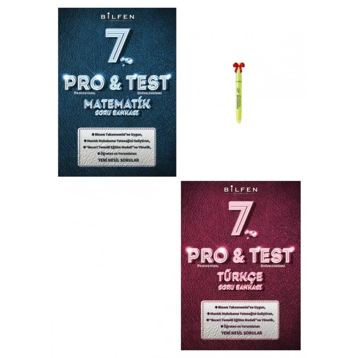 7.Sınıf Tam Protest Matematik ve Türkçe Soru Bankası
