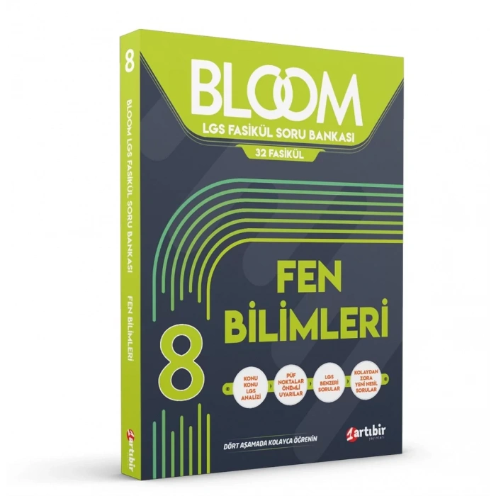 8 Sınıf Fen Bilimleri BLOOM LGS 32 Fasikül Soru Bankası LGS Benzeri Sorular (LGS analizi)
