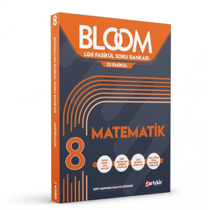 8 Sınıf Matematik BLOOM LGS 32 Fasikül Soru Bankası LGS Benzeri Sorular (LGS analizi)