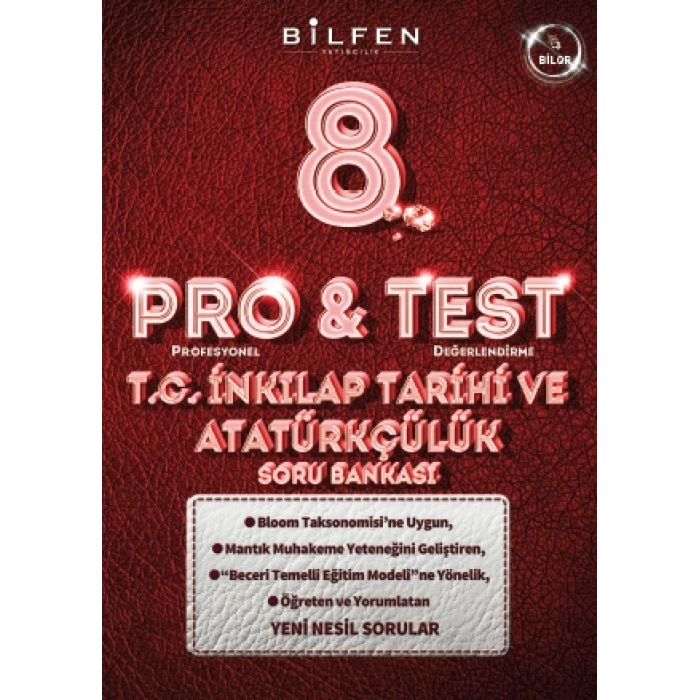 8. SINIF PRO&TEST TC İNKILAP TARİHİ VE ATATÜRKÇÜLÜK SORU BANKASI