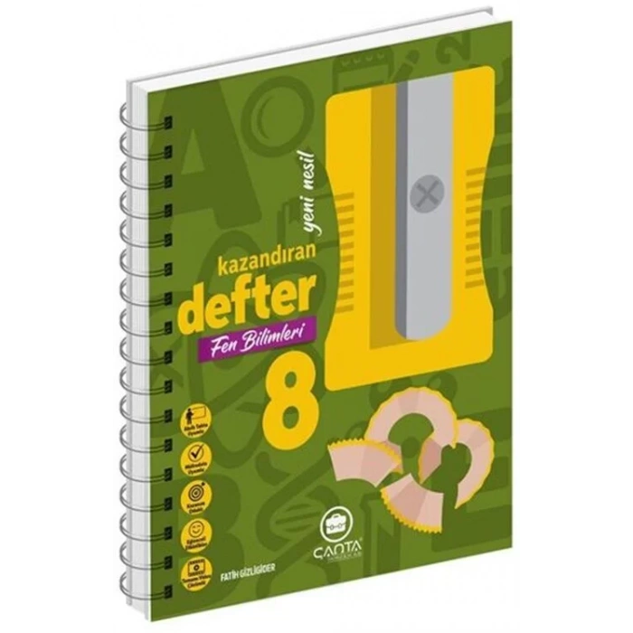 8. Sınıf Fen Bilimleri Okula Yardımcı Kazandıran Defter