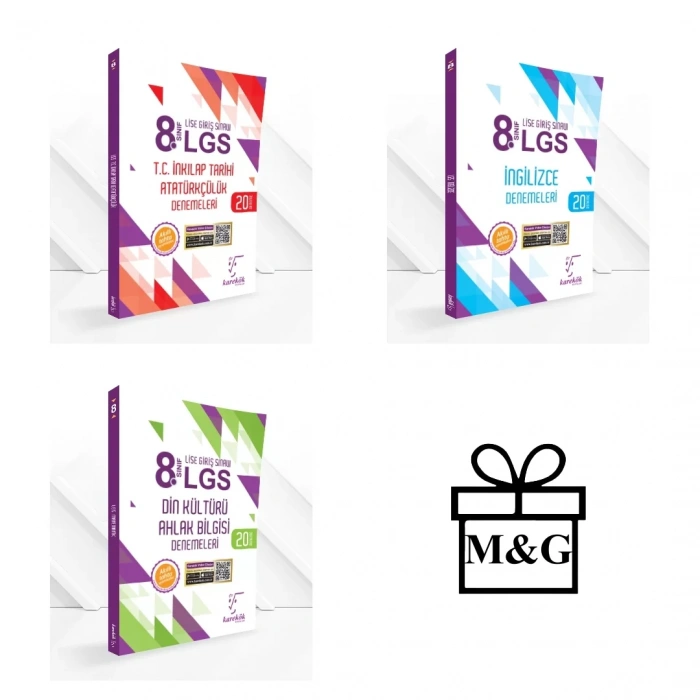 8.Sınıf LGS İnkılap İngilizce ve Din Kültürü Deneme