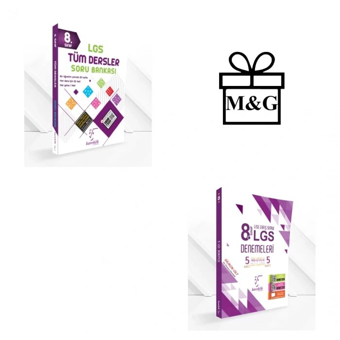 8.Sınıf LGS Tüm Dersler Soru Bankası ve 5li Genel Deneme