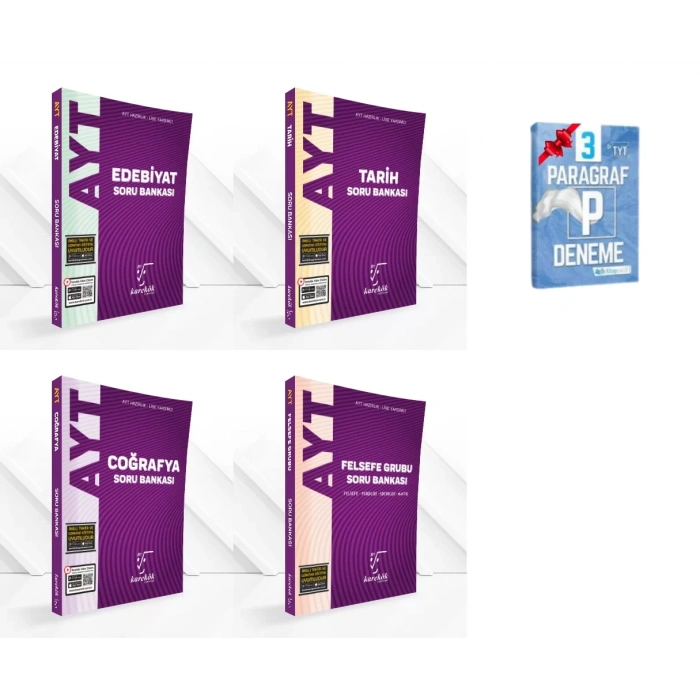 AYT Edebiyat Tarih Coğrafya ve Felsefe Grubu Soru Bankası Set