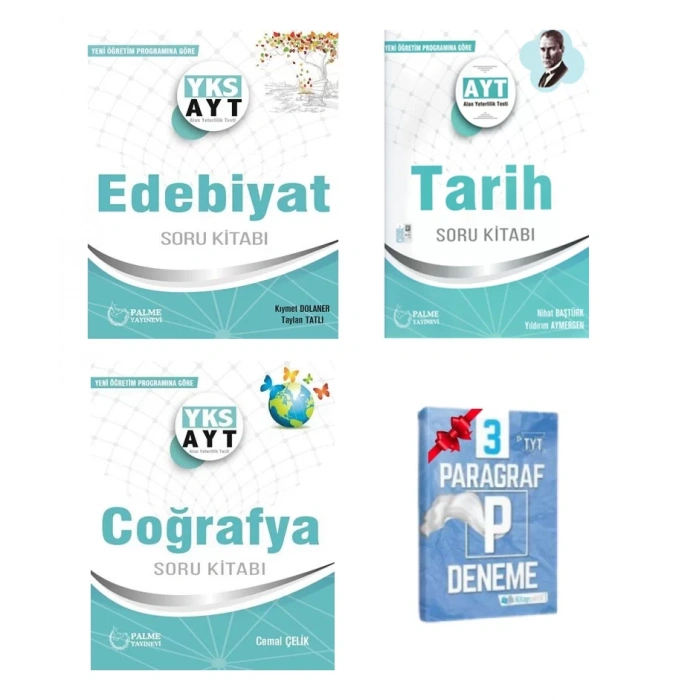 AYT Edebiyat Tarih ve Coğrafya Soru Kitabı Set
