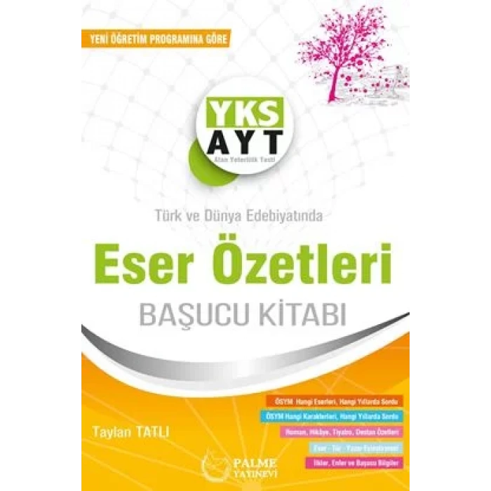 AYT ESER ÖZETLERİ BAŞUCU KİTABI