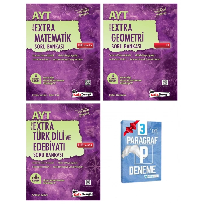 AYT Extra Matematik Geometri ve Edebiyat Soru Bankası
