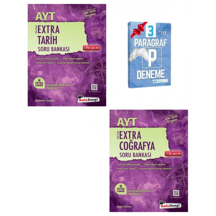 AYT Extra Tarih ve Coğrafya Soru Bankası