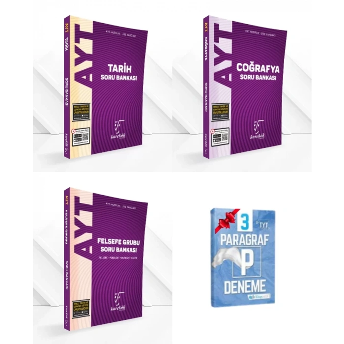 AYT Tarih Coğrafya ve Felsefe Grubu Soru Bankası Set
