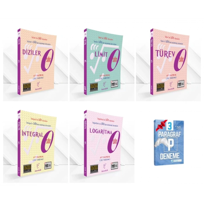 DİZİLER LİMİT TÜREV İNTEGRAL LOGARİTMA SETİ