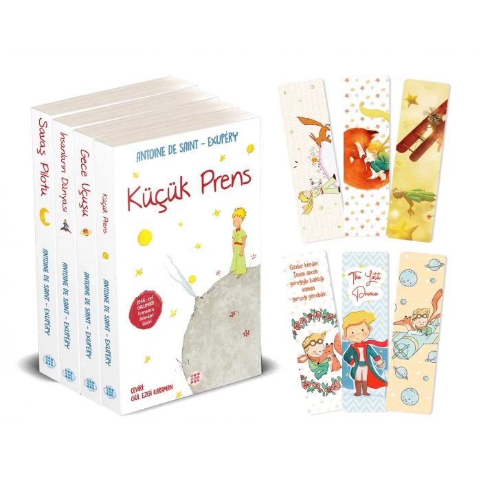 EXUPERY 4LÜ SET (ÖZEL TASARIM AYRAÇ HEDİYELİ)