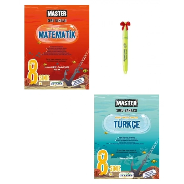 LGS 8.Sınıf Master Matematik ve Türkçe Soru Bankası