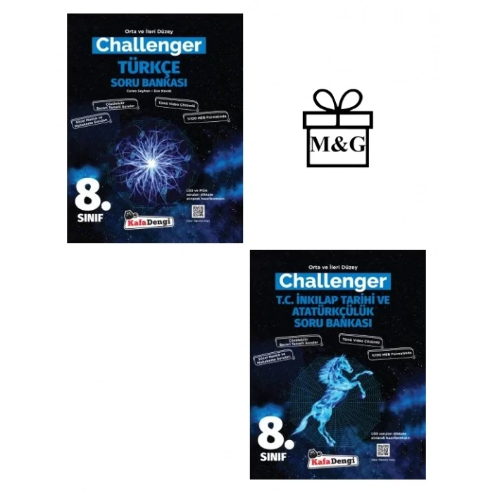 LGS 8.Sınıf Challenger Türkçe ve İnkılap Soru Bankası