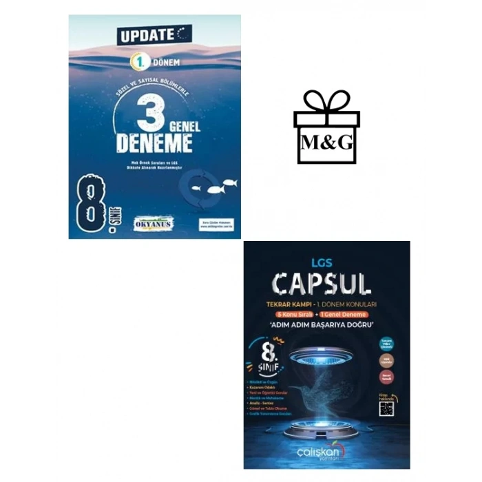 LGS 8.Sınıf İlk dönem Update ve Çalışkan Capsul Deneme
