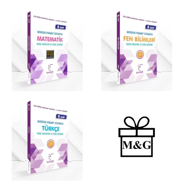 LGS 8.Sınıf Matematik Fen Türkçe Konu Anlatımı ve Soru Çözümü