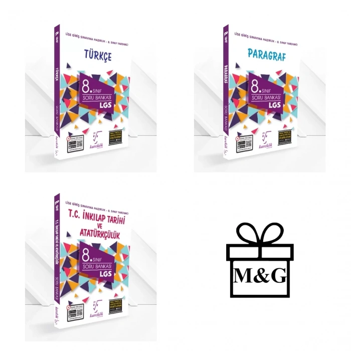 LGS 8.Sınıf Türkçe Paragraf ve İnkılap Soru Bankası