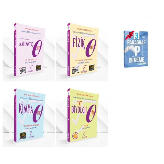 Matematik Sıfır Fizik Sıfır Kimya Sıfır ve Biyoloji Sıfır