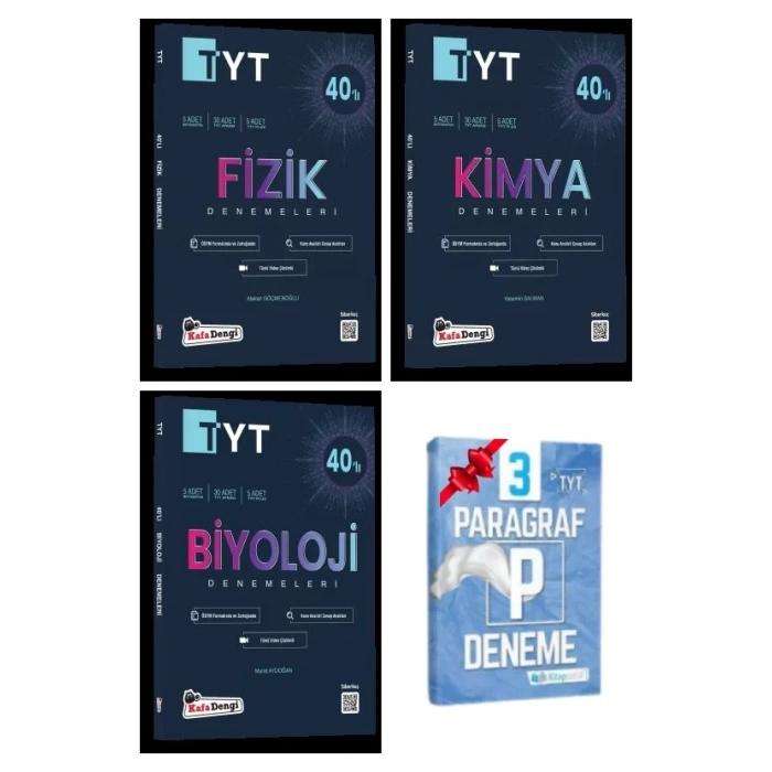 TYT 40lı Fizik Kimya ve Biyoloji Deneme
