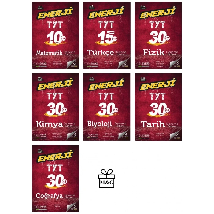 TYT Enerji Serisi Tüm Dersler Deneme Sınav Seti