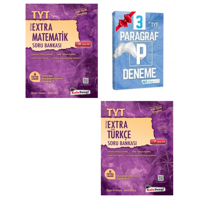 TYT Extra Matematik ve Türkçe Soru Bankası