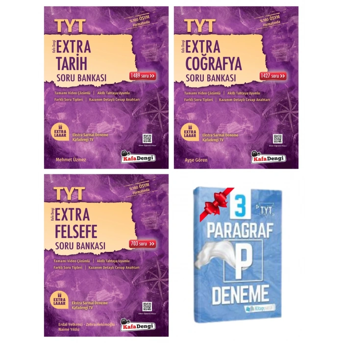 TYT Extra Tarih Coğrafya ve Felsefe Soru Bankası