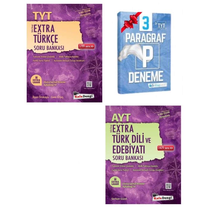 TYT Extra Türkçe ve AYT Extra Edebiyat Soru Bankası
