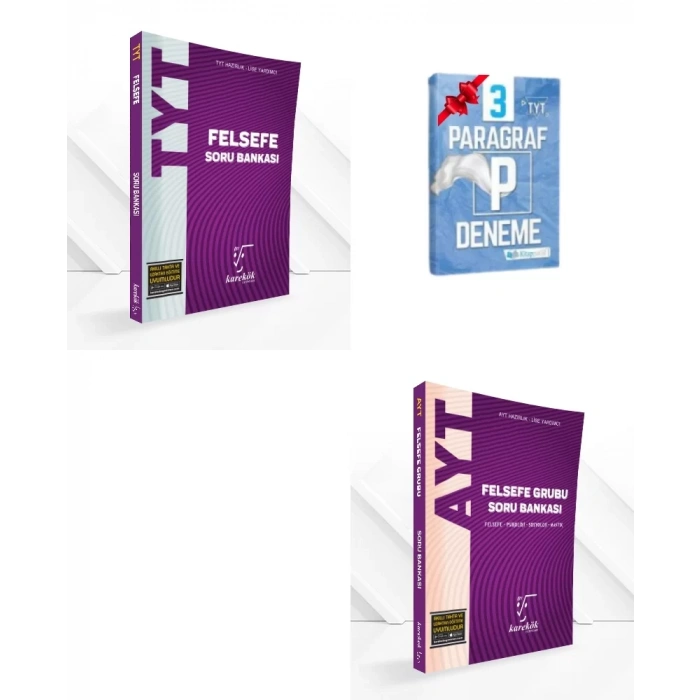 TYT Felsefe ve AYT Felsefe Soru Bankası Seti