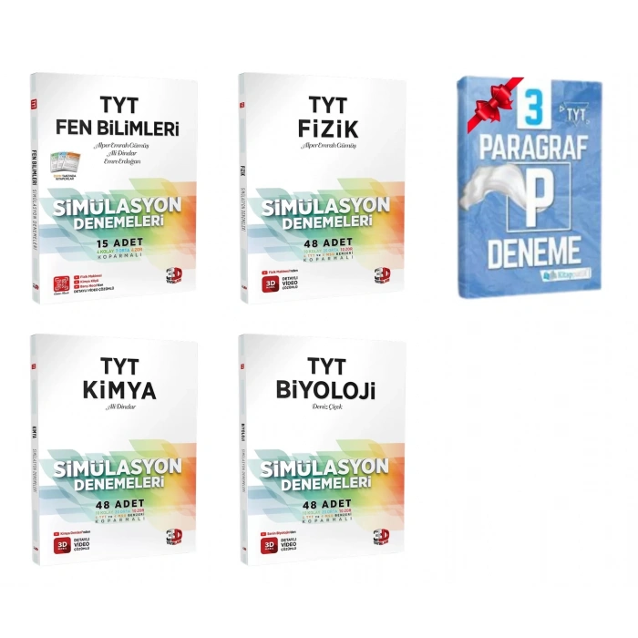 TYT Fen Bilimleri Fizik Kimya ve Biyoloji Simülasyon Deneme