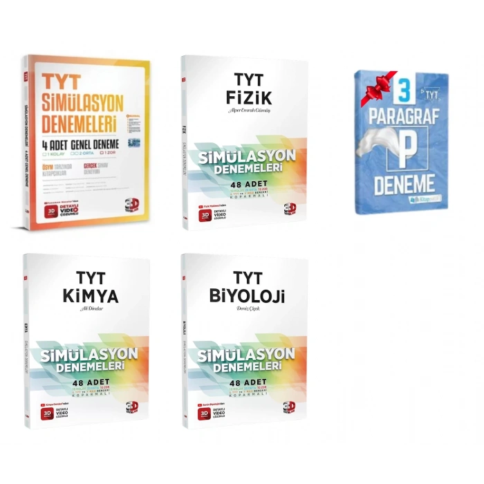 TYT Genel Fizik Kimya ve Biyoloji Simülasyon Deneme