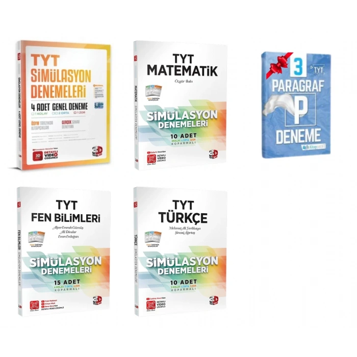 TYT Genel Matematik Fen ve Türkçe Simülasyon Deneme