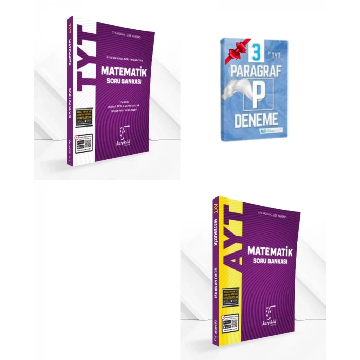 TYT Matematik ve AYT Matematik Soru Bankası Seti