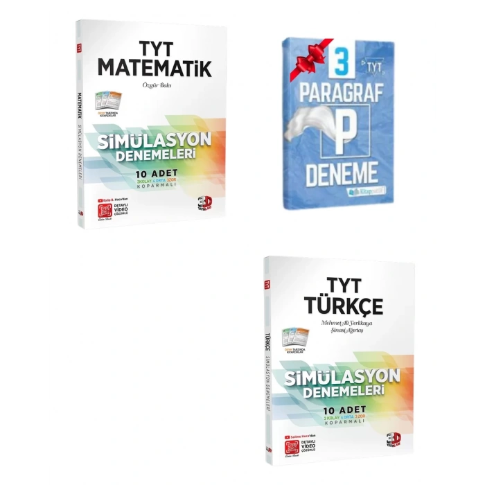 TYT Matematik ve Türkçe Simülasyon Deneme