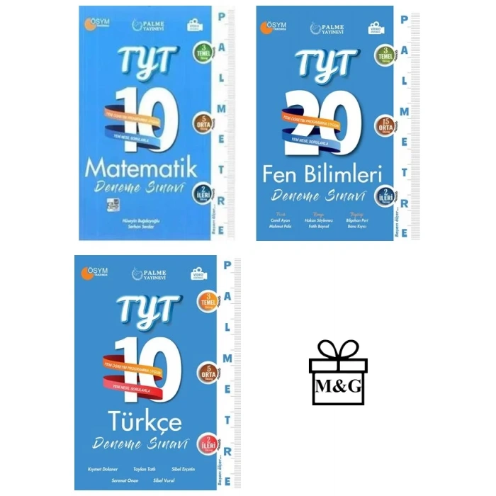TYT Palmetre Matematik Fen Bilimleri ve Türkçe Deneme
