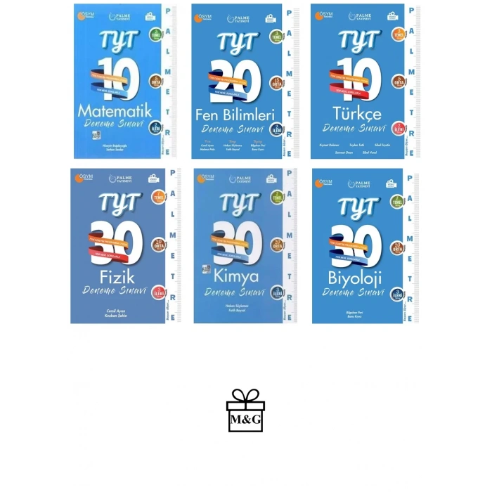 TYT Palmetre Matematik Fen Türlçe Fizik Kimya ve Biyoloji Deneme Sınavı