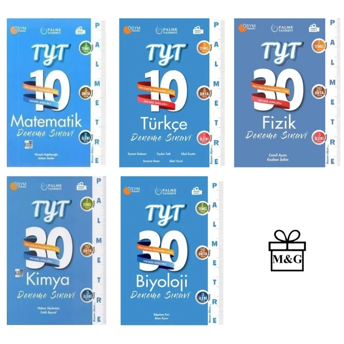 TYT Palmetre Matematik Türkçe Fizik Kimya ve Biyoloji Deneme Sınavı