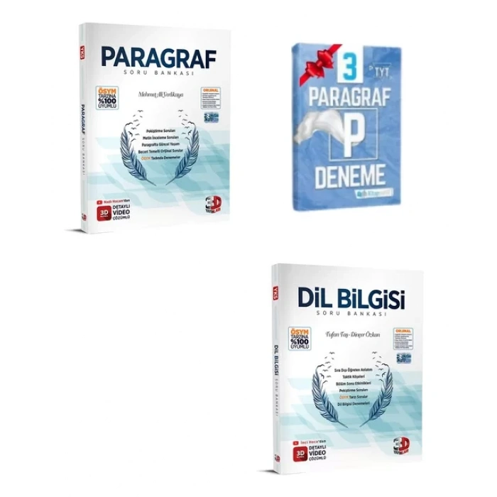 TYT Paragraf ve Dil Bilgisi Soru Bankası