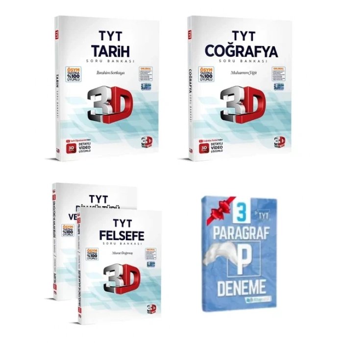 TYT Tarih Coğrafya Din ve Felsefe Soru Bankası