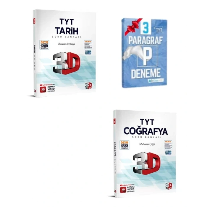 TYT Tarih Coğrafya Soru Bankası Set