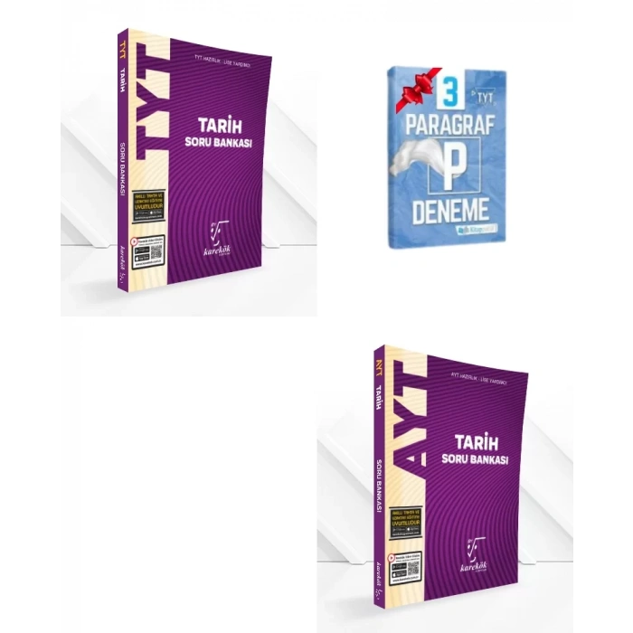 TYT Tarih ve AYT Tarih Soru Bankası Seti