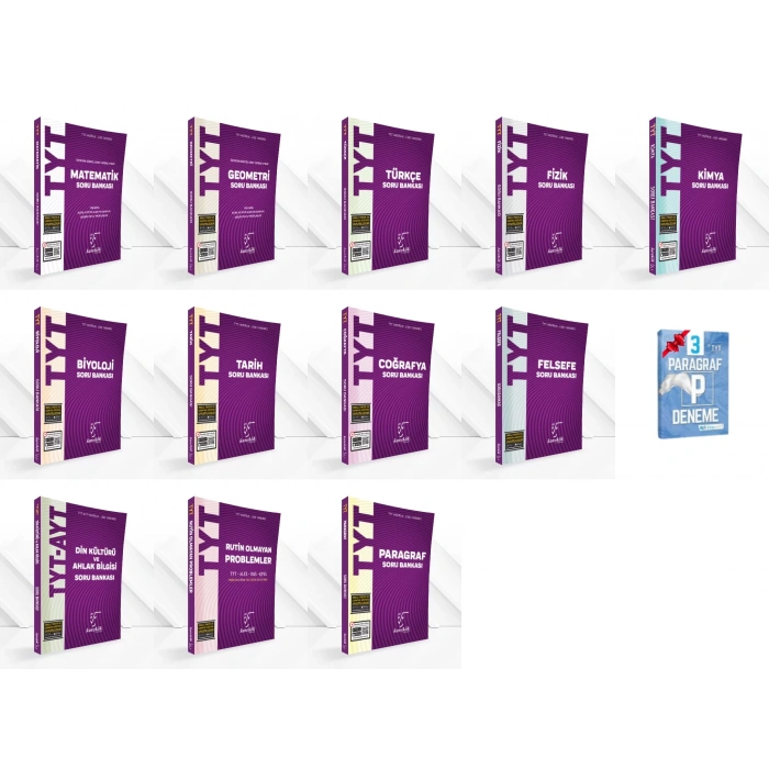 TYT Tüm Dersler FULL Set ( 12 Kitap )