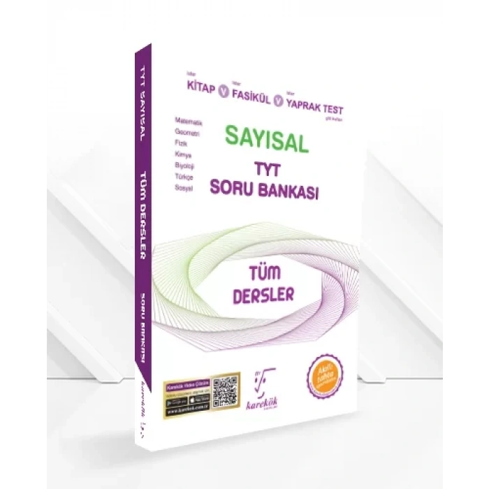 TYT TÜM DERSLER SORU BANKASI (SAYISAL)