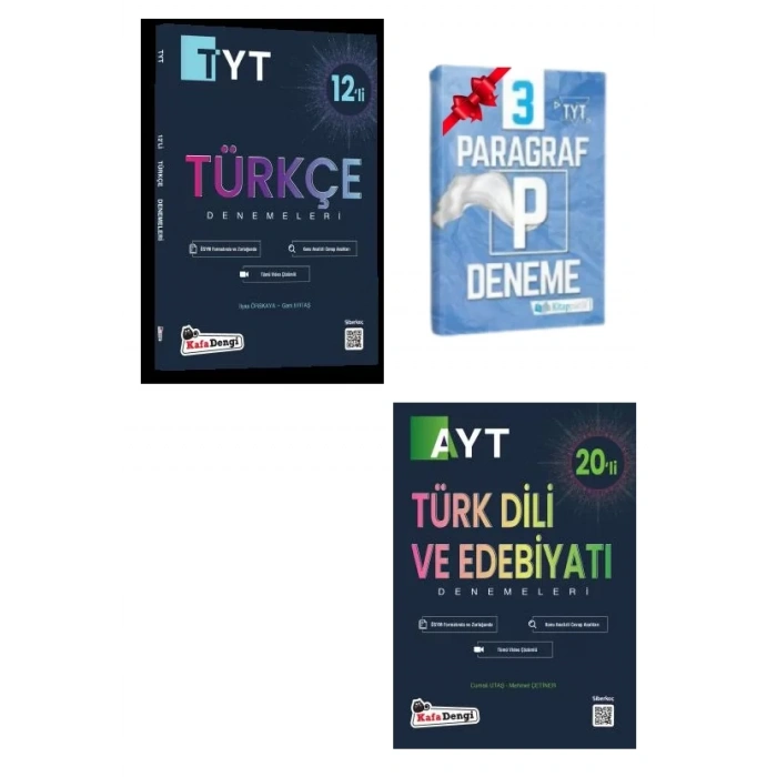 TYT Türkçe 12li ve AYT Edebiyat 20li Deneme
