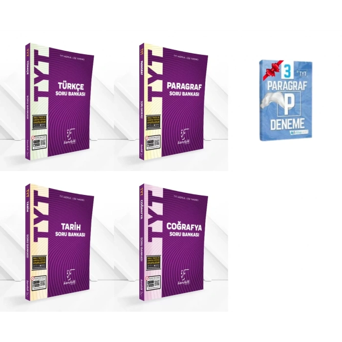TYT Türkçe Paragraf Tarih ve Coğrafya Soru Bankası Set