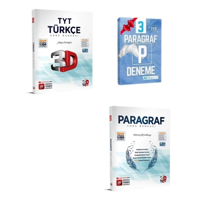 TYT Türkçe ve Paragraf Soru Bankası Set