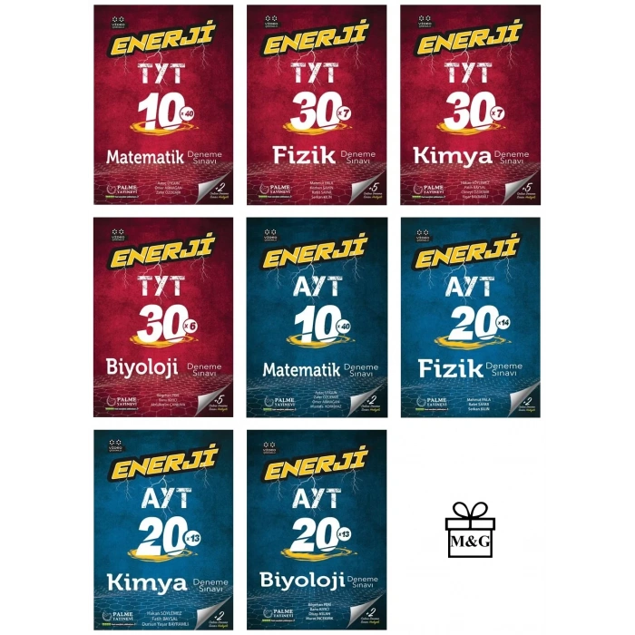 TYT ve AYT Enerji Matematik Fizik Kimya ve Biyoloji Deneme Sınavı