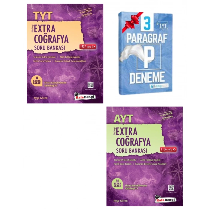 TYT ve AYT Extra Coğrafya Soru Bankası