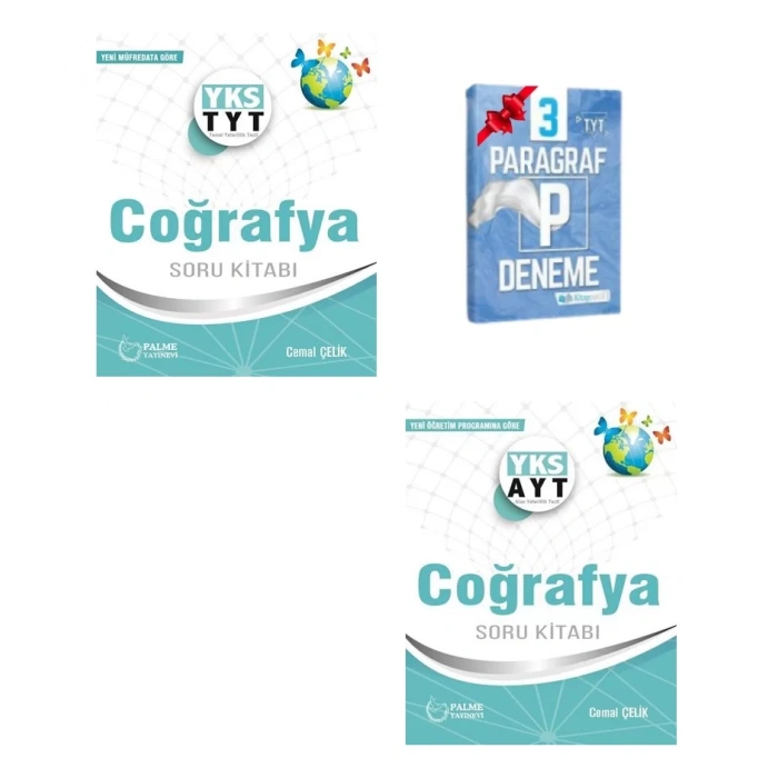 YKS TYT Coğrafya ve AYT Coğrafya Soru Kitabı
